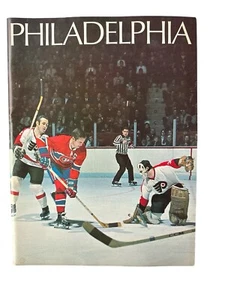 Maple Leaf Gardens Dic 1970 Revista Philadelphia Flyers BELLEVEL & PARENT Cubierta - Imagen 1 de 16