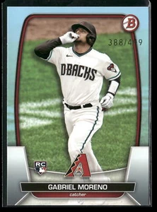Gabriel Moreno 2023 Bowman #69 Sky Blue /499 RC Rookie - Bild 1 von 2
