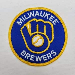 Milwaukee Brewers MLB Baseball Vintage Bügelbild 3" Patch - Bild 1 von 2