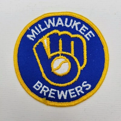 Milwaukee Brewers MLB Baseball Vintage  Iron-on 3" Patch - Image 1 of 2