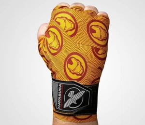 Envolturas de mano de boxeo Hayabusa 180 pulgadas Iron Man Marvel - Imagen 1 de 6
