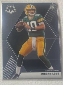JORDAN LOVE / 2020 Mosaic Football / ROOKIE CARD / #211 / Packers - Picture 1 of 2