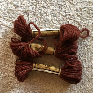 Lot 3 8 YD Skeins Paternayan Persian Wool Brown Same Lot 20 Color 480 - Picture 1 of 2