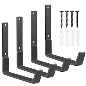 Heavy Duty Utility Hooks Garage Storage Wall Mount Steel Hooks Garden Tool Hange - Picture 1 of 7