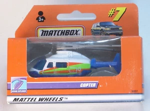 Matchbox 2000 #7 - Rettungshubschrauber - Rescue Chopper - BOX ingles - Imagen 1 de 1
