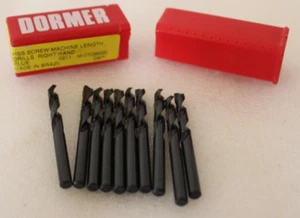 Dormer A230 N-8 - HSS Screw Machine Drills, Right Hand, M-07038020 10 Drill Bits - Picture 1 of 3
