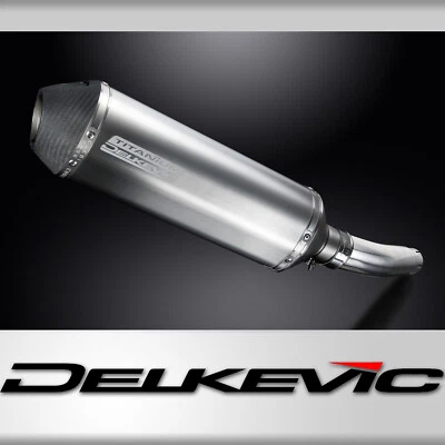 Kit silenciador de escape Triumph Sprint ST 955i 1998-05 Slip On 13,5" X-Oval Titanium Foto 1 de 4