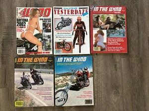 LOT OF 5 In The Wind Easyriders Magazine Issues #1, #2, #3 1978 - Foto 1 di 7