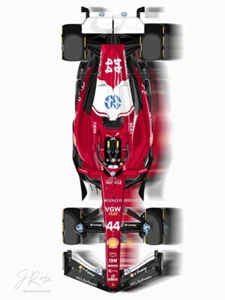 F1 FERRARI poster 30x40 cm - Foto 1 di 2