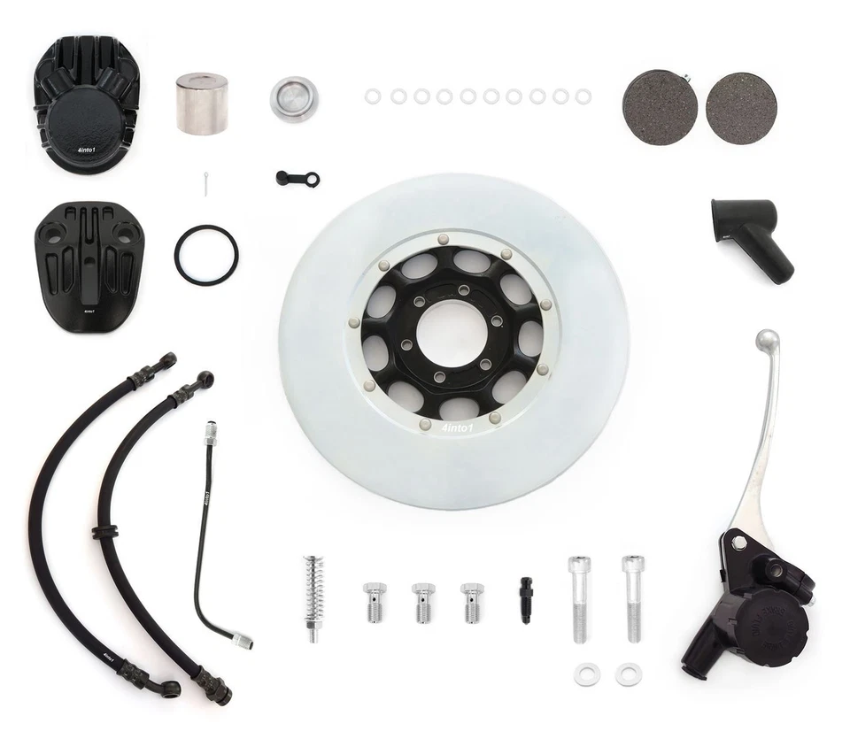 Kit de freno delantero Ultimate Brake Line Pinza Rotor Master - Honda CB750F 75-76 Foto 1 de 1