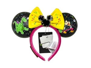 Disney Loungefly Mickey Ears Main Street Electric Parade 50° Anniversario Nuovo con etichette - Foto 1 di 4