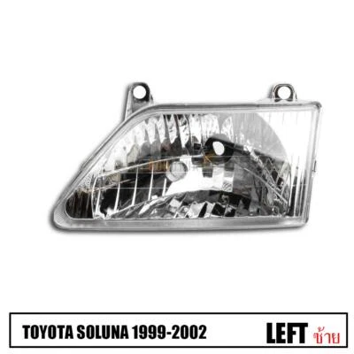 Faro delantero izquierdo claro para Toyota Soluna AL50 1999-2002 sedán Foto 1 de 4