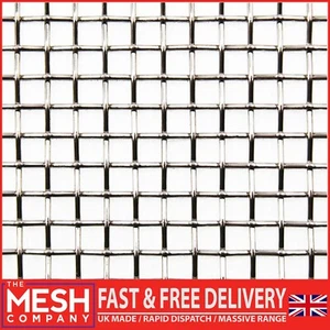 Malla de acero inoxidable The Mesh Company grado 304 | 8 LPI 0,9 mm alambre 500 x 500 mm - Imagen 1 de 9