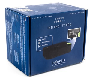 inakustik Premium Internet TV Box Mini PC Browser Internet Media Player 461 - Bild 1 von 1