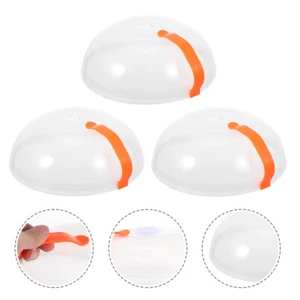 3pcs Ofen Heizung Platte Abdeckung Transparent Lebensmittel Dome - Bild 1 von 12