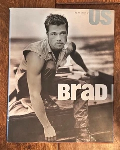 Brad Pitt by the Editors of US Hardcover Book 1997 bio and pictures - Imagen 1 de 6