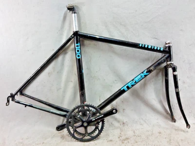 1993 Trek 1100 Racing Road Bike Frame Set Small 50cm Double Shimano 105 USA Made - Image 1 of 4