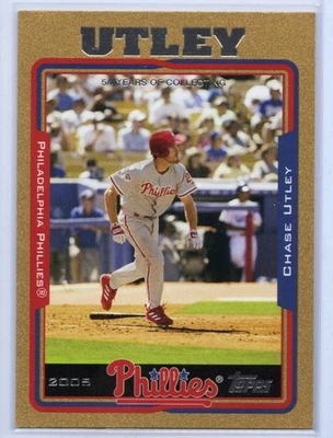 2005 Topps Gold /2005 Chase Utley #481 - Image 1 of 2