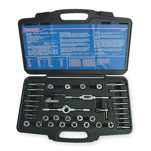 WESTWARD 1PZ49 Tap/Die Set,39 Pieces 1PZ49 - Picture 1 of 1
