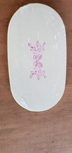 Longaberger 2005 Whitewashed Horizon of Hope Oval Lid with Decal- NEW - Picture 1 of 4