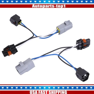 FOR ALL 21-23 TOYOTA 4RUNNER MODELS NEW HEADLIGHT CONVERTER HARNESS WIRING - Image 1 of 4