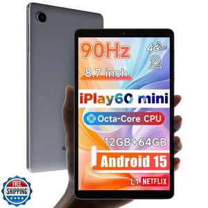 ALLDOCUBE Android 15 Tablet, 8,7" iPlay 60 Mini Tab, 90Hz Reflex, 400Nits, Oc - Bild 1 von 5