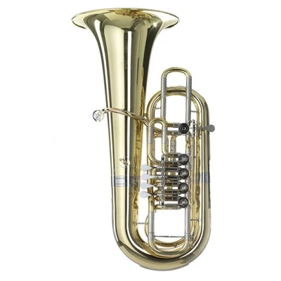 MZFB-580L F-Tuba, 3/4 Größe, Messing, 5 Ventile, 19-21mm Bohrung, inkl. - Bild 1 von 4