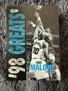 1997-98 Fleer Ultra - '98 Greats Karl Malone #262G Gold Medallion - Picture 1 of 2