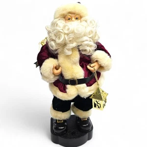 Vintage Dazzlers Christmas World 18" Santa Claus Figure Static Display - Foto 1 di 14