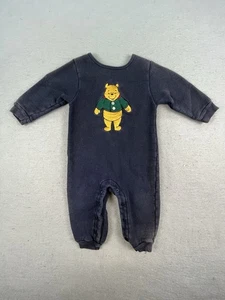 Vintage Disney Store Winnie Puuh Overall - Größe 12 Monate Blau - Bild 1 von 14