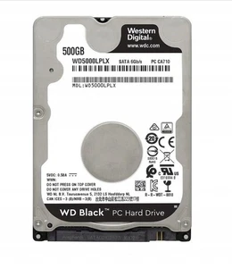 Western Digital 500GB WD5000LPLX 7200RPM 32MB SATA3 6Gb/s 2.5" Laptop HDD SLIM - Zdjęcie 1 z 2