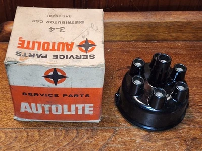 NOS Autolite distributor cap IAT-1033 Kaiser Dodge Packard Studebaker 1937-64 - Image 1 of 4