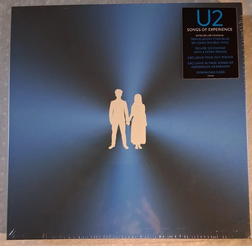 U2 Songs Of Experience Extra Deluxe Box Set Color Vinyl LP record CD 2017 Poster - Image 1 of 1