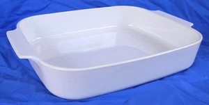 Corning Ware Open Roaster A-21-B-N, Plain White, Lasagna Pan / Baking Dish - Picture 1 of 8