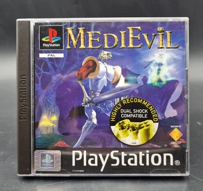 Medievil - Sony Playstation 1 PS1 - Complet avec Carte - PAL - Très Bon Etat - Photo 1/4