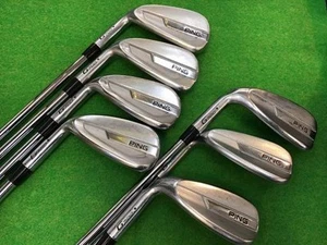 PING LH Iron Set G700 6-9.W.U.S NS PRO ZELOS 6 Shaft Left Handed STORE - Picture 1 of 6