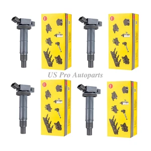U5052 4 pcs OEM NGK Ignition Coil 90919-02243 For Toyota Camry 2002-2009 2.4L L4 - Picture 1 of 6