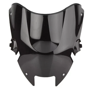 Motorcycle Windshield Windscreen Fit Honda Super Hawk 1000 VTR1000F 97-05 Black - Foto 1 di 6