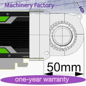 Cooling fan for Nvidia Tesla M4 P4 8GB 4GB T4 16GB L4 24GB A2 GPU Card graphics - Picture 1 of 6