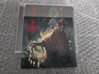 IN FLAMES: Foregone SIGNED CD (Extra Inlay) Halo Effect Dark Tranquillity - Bild 1 von 3