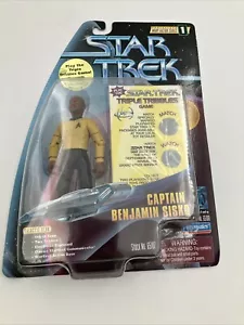 Captain Benjamin Sisko 1997 Playmates Action Figure StarTrek Deep Space Nine DS9 - Picture 1 of 3