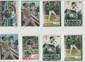 MATT CHAPMAN 16 CARD LOT ALL SCANNED - Picture 1 of 2