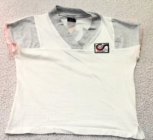 Camiseta Cross-Sport Prince Vintage Logotipo Adulto MEDIANA Blanca Príncipe Mangas Cortas - Imagen 1 de 8