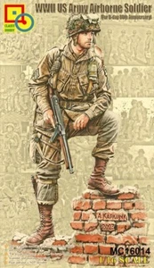 Classy Hobby 1/16 SCALE WWII US Army Airborne Soldier kit #MC16014 - Picture 1 of 2