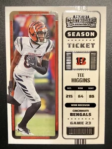 2022 Panini Contenders - Season Ticket #19 Tee Higgins - Bild 1 von 2