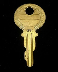 Ignition Switch KEY #37 from Briggs & Stratton Series #31-54, 1920's Vintage - Picture 1 of 3