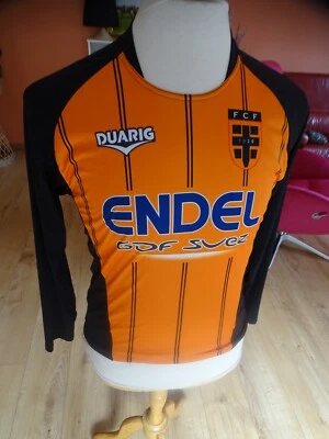 MAILLOT FOOTBALL DUARIG ENDEL FLOHIMONT NO LAVAL NO LORIENT FCF 1930 PORTE N°12 - Photo 1/2