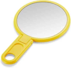 OMIRO Small Hand Mirror, 3 Inches Mini Hand Held Compact Folding Mirror 2 Pack - Picture 1 of 6