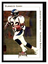2001 Fleer Premium #86 OLANDIS GARY Denver Broncos ~D2J
