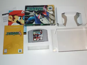 Nintendo 64 StarFox 64 Complete In Box CIB Players Choice Manual Cart Insert N64 - Picture 1 of 12